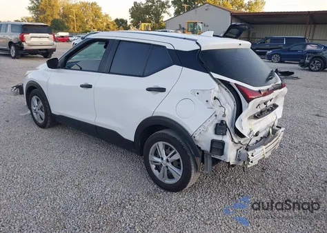 2021 Nissan Kicks S Xtronic Cvt z USA, uszkodzony, nr VIN 3N1CP5BV9ML564935